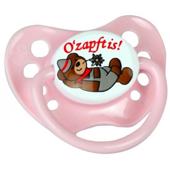 Knupis (5-18 mēneši) Wolke 3 Paul the Bear pacifier on card N2013