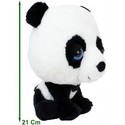 Mīksta rotaļlieta pandas lācis Big Headz Plush Panda Bear P508782