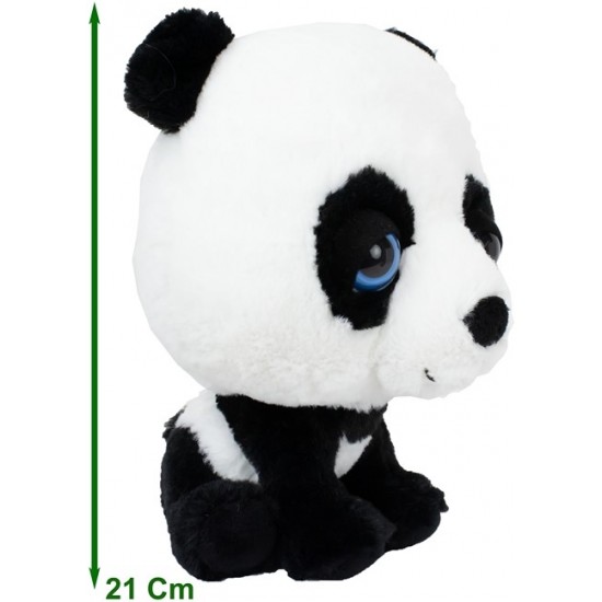 Mīksta rotaļlieta pandas lācis Big Headz Plush Panda Bear P508782