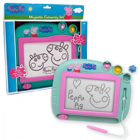Magnētiska zīmēšanas tāfele dēlis Peppa Pig magnetic drawing board PP07023