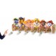 Attīstoša koka rotaļlieta Paw Patrol Wooden marble game PW07011