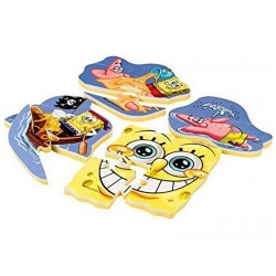 Vannas komplekts Spongebob Foam Bath Puzzle 19,5x15,5cm SBS5575