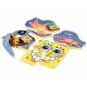 Vannas komplekts Spongebob Foam Bath Puzzle 19,5x15,5cm SBS5575