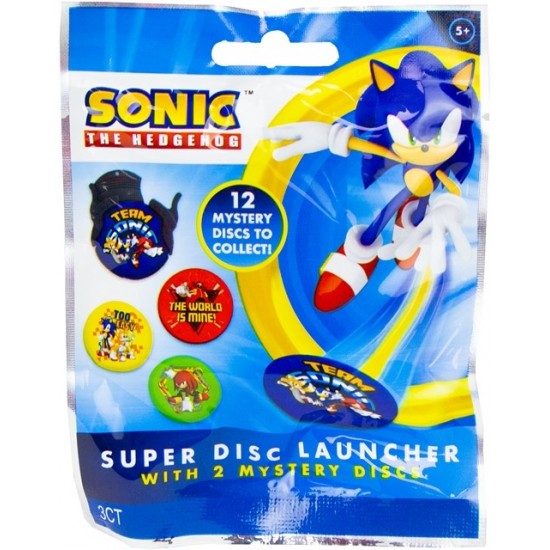 Spēļu komplekts Sonic The Hedgehog Blindbag Super Disc Launcher SC2486CT