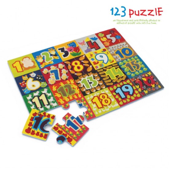 Puzles - cipari Puzzles Numbers 1,2,3...20 ST3252