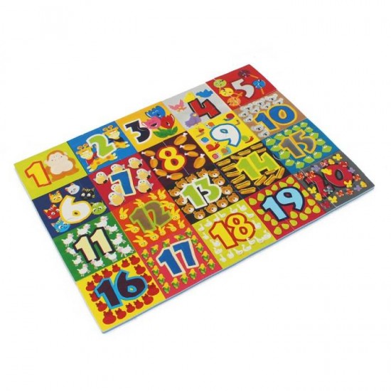 Puzles - cipari Puzzles Numbers 1,2,3...20 ST3252