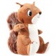 Mīksta rotaļlieta vāvere Plush Squirrel Let it Snow TO0970