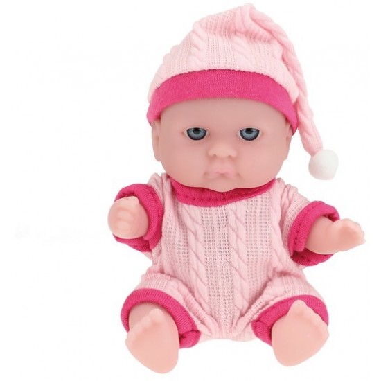 Lelle Cute Baby doll 14cm with sleeping cap assorted TT02412Z