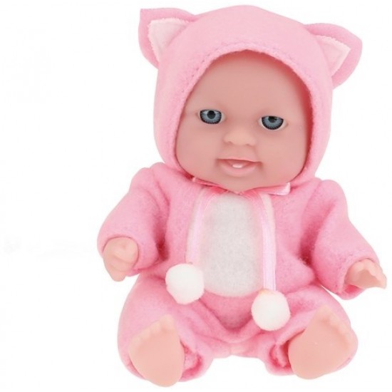 Lelle Cute Baby doll 14cm with sleeping cap assorted TT02412Z