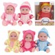 Lelle Cute Baby doll 14cm with sleeping cap assorted TT02412Z