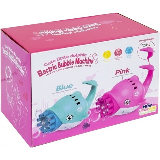 Ziepju burbuļi Bubble machine Cute Little Dolphin Electric B/O assorted 086/087