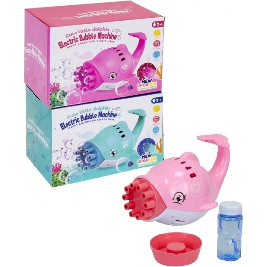 Ziepju burbuļi Bubble machine Cute Little Dolphin Electric B/O assorted 086/087
