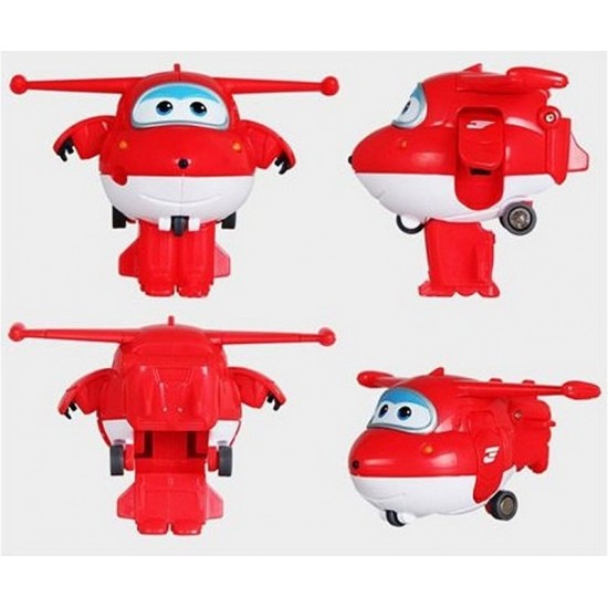 Spēļu komplekts transformers Super Wings Transform-a-Bots Classic Jett YW710010