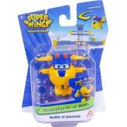 Spēļu komplekts transformers Super Wings Transform-a-Bots Build-it Donnie YW730012