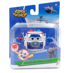 Spēļu komplekts transformers Super Wings Transform-a-Bots Flip Paul YW740575