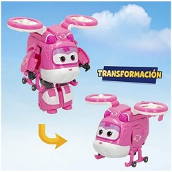 Spēļu komplekts transformers Super Wings Transform-a-Bots Articulated Action Dizzy YW740993