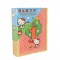 Koka attīstošas puzles Wooden Puzzles Hello Kitty 3 parts 4 pcs 12x15cm DI1478