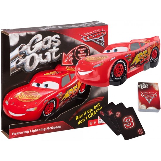Galda spēle Vāģi Zibens Makvīns Mattel Disney Cars 3 Gas Out FFK03