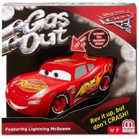 Galda spēle Vāģi Zibens Makvīns Mattel Disney Cars 3 Gas Out FFK03