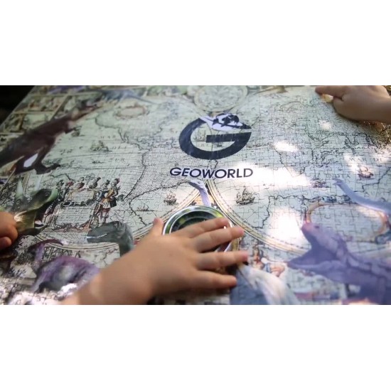 Spēļu komplekts ledus laikmeta dzīvnieki Geoworld Ice Age Experience 8 Prehistoric Animals CL170K