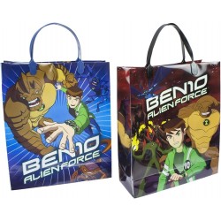 Dāvanu plastikāta maisiņš Giftbag Ben10 Alien Force Plastic 2 ass. 27x32cm 317958