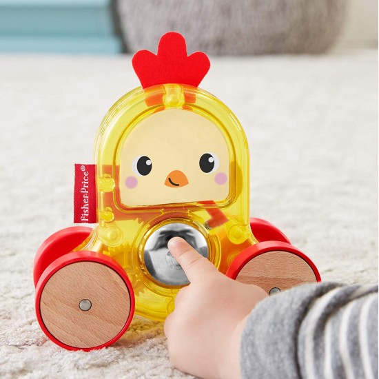 Automašīna - grabulis Fisher Price Rollin' Surprise Animals Auto GJW12