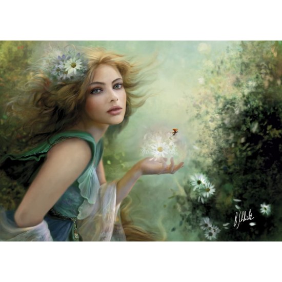 Puzle 1000 gab. Clementoni Herald of Spring 1000 pcs Fairies Collection 39182
