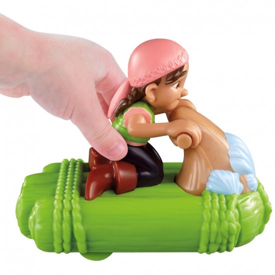 Speļu komplekts plosts Fisher Price Disney's Jake Water Jet Racer Izzy X1219