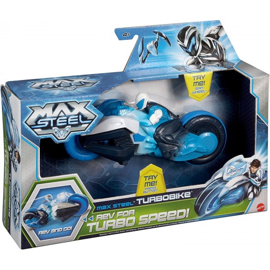 Motocikls Mattel Max Steel Turbobike Moto Y1406