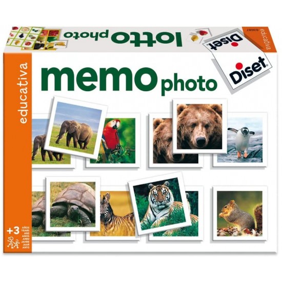 Spēle Diset Memo Photo 63688