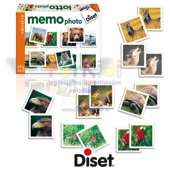 Spēle Diset Memo Photo 63688