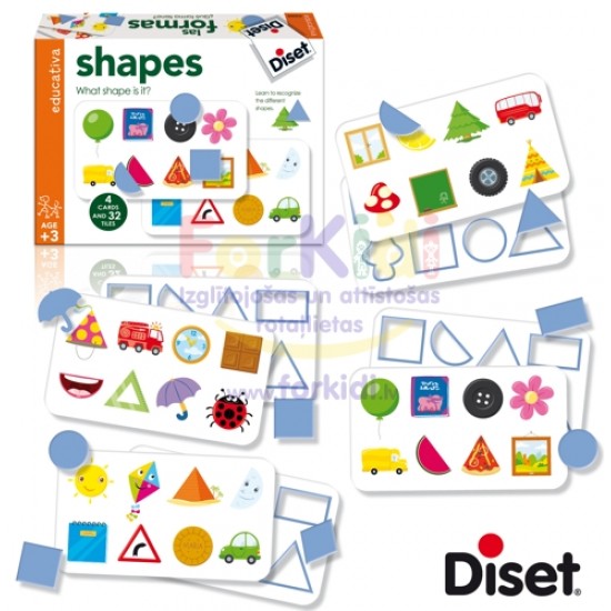 Spēle Diset Shapes 63961