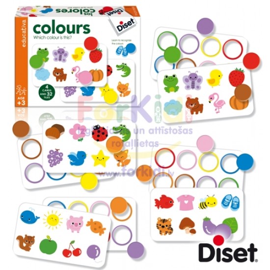 Spēle Diset Colours 63962