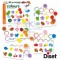 Spēle Diset Colours 63962
