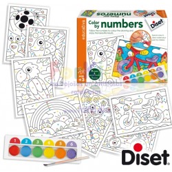 Craft set Diset Painting With Numbers 63963