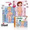 Spēle - puzle ”CILVĒKA ĶERMENIS”  Diset My Body 63971