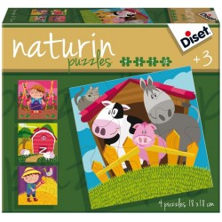 Puzles mazuļiem Diset Naturin Farm 69958