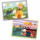 Puzles 2x20 gab. no pasakas Trīs sīventiņi  Diset The Three Little Pigs 2x20 pcs 69962
