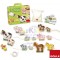 Koka attīstoša veramā rotaļlieta Goula Lacing Mum and Baby 55021