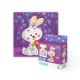 Puzle (divpusīga un krāsojama) Dodo Puzzle Coloring 2 in 1 Rabbit 300121
