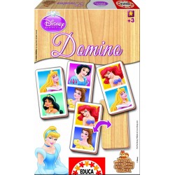 Educa Borras Wooden Domino Princess 12825