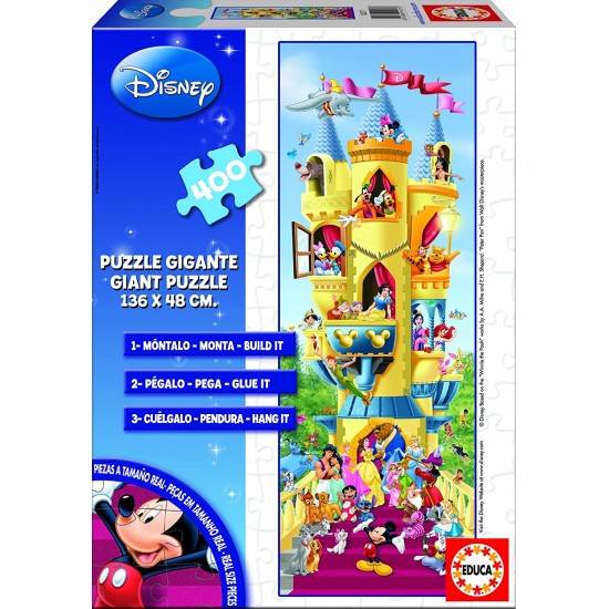 Puzle 400 gab. Educa Borras Giant Disney Puzzle 400 pcs 14217