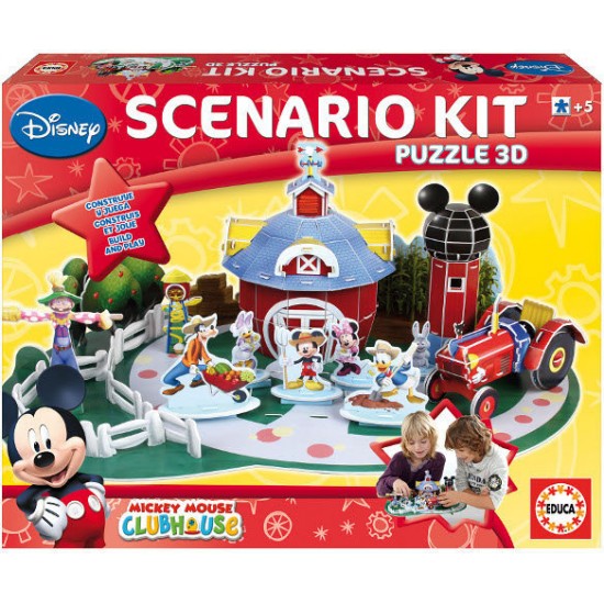 Puzle 3D Educa Borras Scenario Kit Mickey 15077