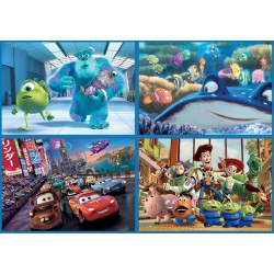 Educa Borras Multi Disney 4 Puzzles (50-80-100-150 pcs) 15615