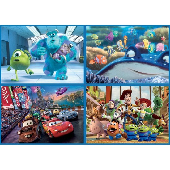 Puzles 4x Educa Borras Multi Disney 4 Puzzles (50-80-100-150 pcs) 15615