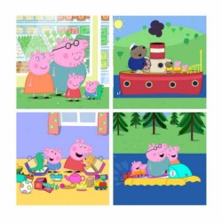 Puzles mazuļiem Educa Borras Puzzles Progressive Peppa Pig 6 - 9 - 12 - 16 pcs 15918.