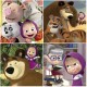 Puzles mazuļiem Maša un Lācis Educa Borras Puzzles Masha and the Bear 12 - 16 - 20 - 25 pcs 18642