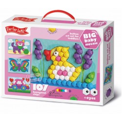 Mozaīka Far Far Land Big Baby Mosaic DUCKLING 107 pcs (hexagonal chips) F-02518