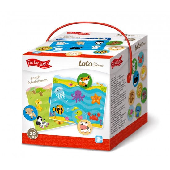 Spēle Far Far Land Lotto Habitants of the Earth F-02524