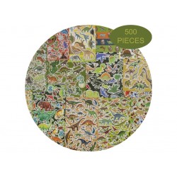 Uzlīmes - dinozauri Grafix Mega Sticker Set Dino, 500pcs 40x32cm 100081